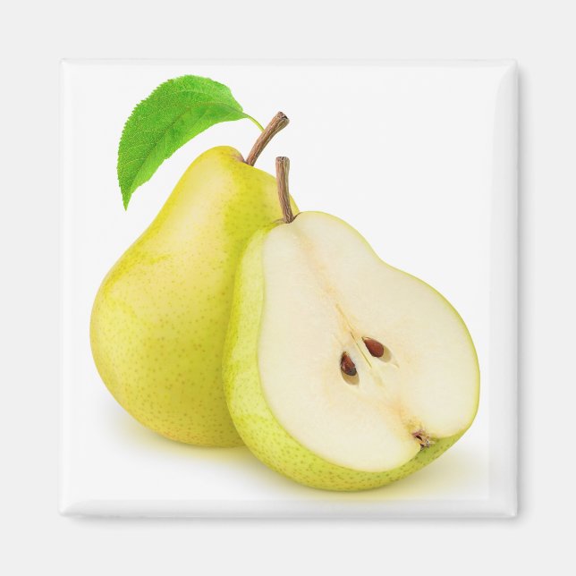 Yellow pears magnet (Front)