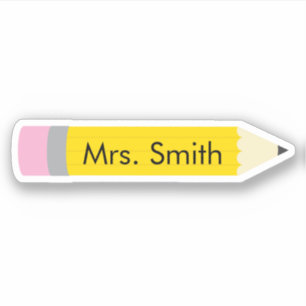 Yellow Pencil Teacher