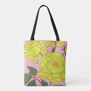 Yellow Peonies #2 Tote Bag
