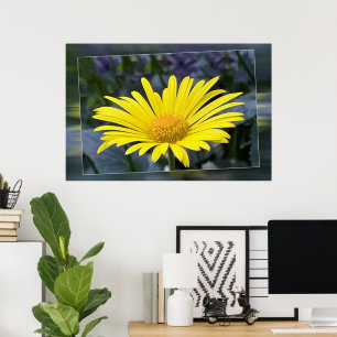 Yellow petals poster