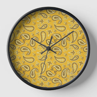 Yellow pillow clock