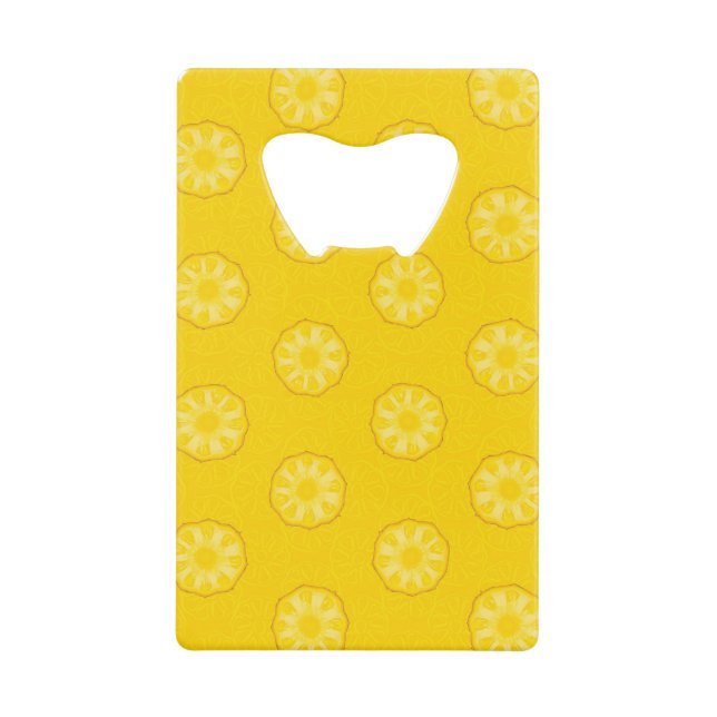 Yellow Pineapple Slices Pattern (Front)