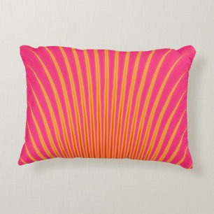 Yellow Pink Decorative Cushion