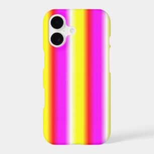 Yellow Pink Rainbow Stripes