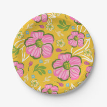 Yellow Pink Summer Party Flower Garden