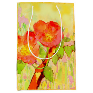  Yellow Pinks Floral Sweet Briar Gift Bag