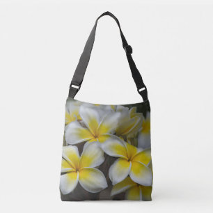 Yellow Plumeria – Hawaii Tropical Photography Crossbody Bag