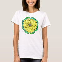 YELLOW POINSETTIA T-shirt