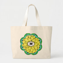 YELLOW POINSETTIA Tote Bag