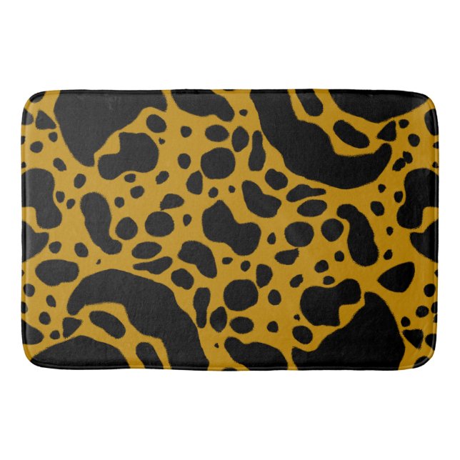 Yellow Poison Dart Frog Bath Mat (Front)