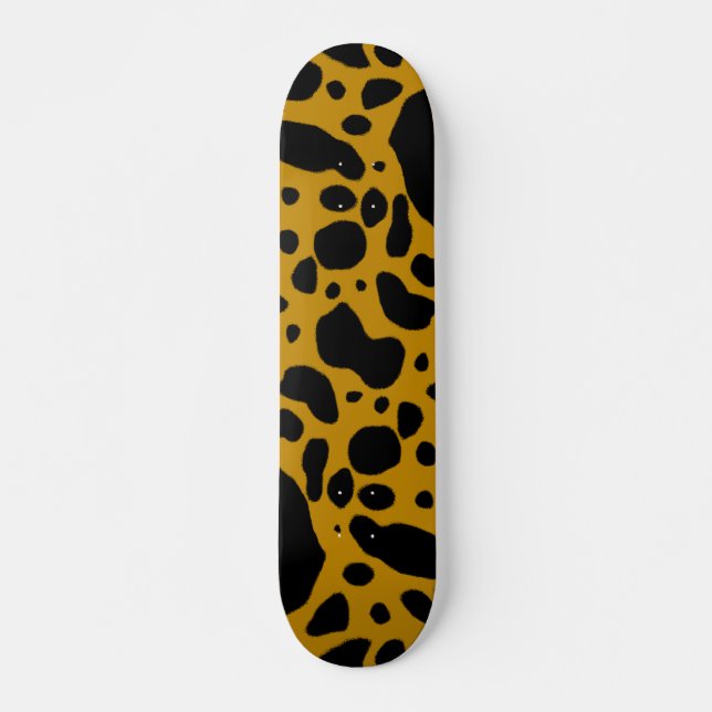 Yellow Poison Dart Frog Skateboard (Front)