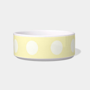 Yellow Poka Dots Bowl