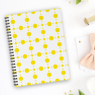 Yellow Polka Dots, Polka Dot Pattern, Dots, Dotted Planner