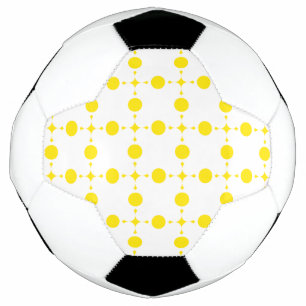 Yellow Polka Dots, Polka Dot Pattern, Dots, Dotted Soccer Ball