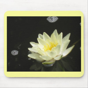 Yellow Pond Lily Mouse Pad