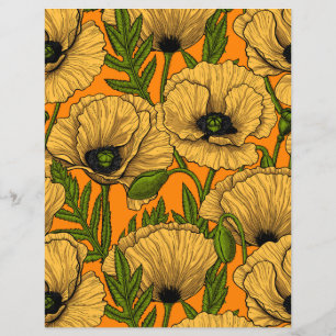 Yellow poppies