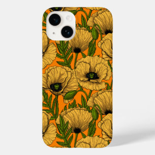 Yellow poppies Case-Mate iPhone 14 case