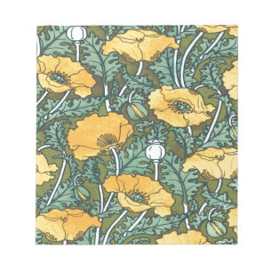 Yellow Poppy Notepad