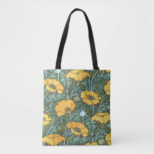 Yellow Poppy Tote Bag