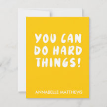 Yellow Positive Inspirational Quote 