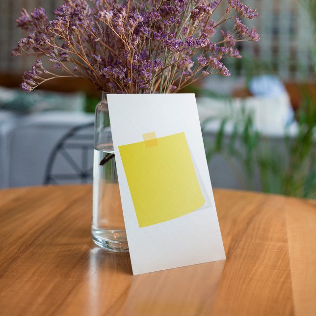 Yellow Post It Note Invitations (Creator Uploaded)