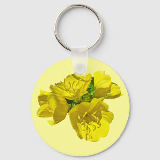 Yellow Primroses - Sundrops Key Ring