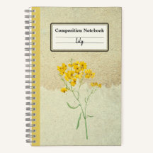 Yellow Psilostrophe Sparsiflora Personalised Comp