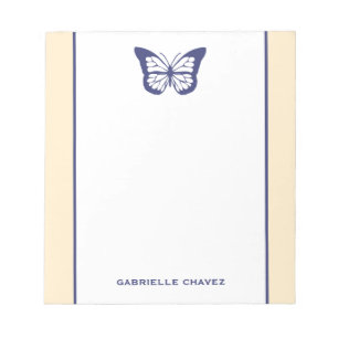 Yellow & Purple Notepad Template