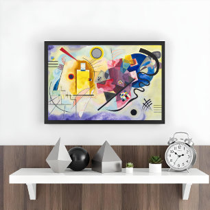 Yellow-Red-Blue, 1925 by Wassily Kandinsky  Poster