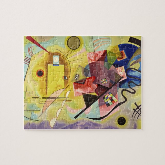 Yellow-Red-Blue by Wassily Kandinsky Jigsaw Puzzle (Horizontal)