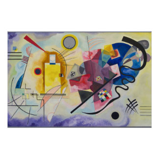 Yellow-Red-Blue by Wassily Kandinsky Poster