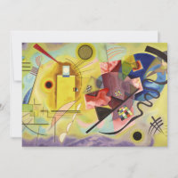 Yellow-Red-Blue by Wassily Kandinsky