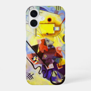 Yellow Red Blue Kandinsky Abstract Painting iPhone 16 Case