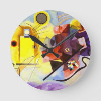 Yellow Red Blue Kandinsky Abstract Painting
