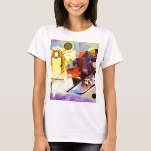 Yellow Red Blue Kandinsky Abstract Painting T-Shirt