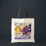 Yellow Red Blue, Wassily Kandinsky Tote Bag<br><div class="desc">Wassily Wassilyevich Kandinsky (16 December 1866 – 13 December 1944) was a Russian painter and art theorist. Kandinsky is generally credited as the pioneer of abstract art. Born in Moscow, Kandinsky spent his childhood in Odessa (today Ukraine), where he graduated at Grekov Odessa Art school. He enrolled at the University...</div>