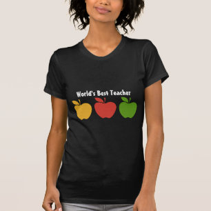 Yellow Red Green Apple T-Shirt