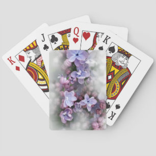 yellow red tulips playing cards
