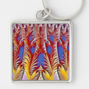 ~ Yellow Red White Blue Pink ~ Keychain