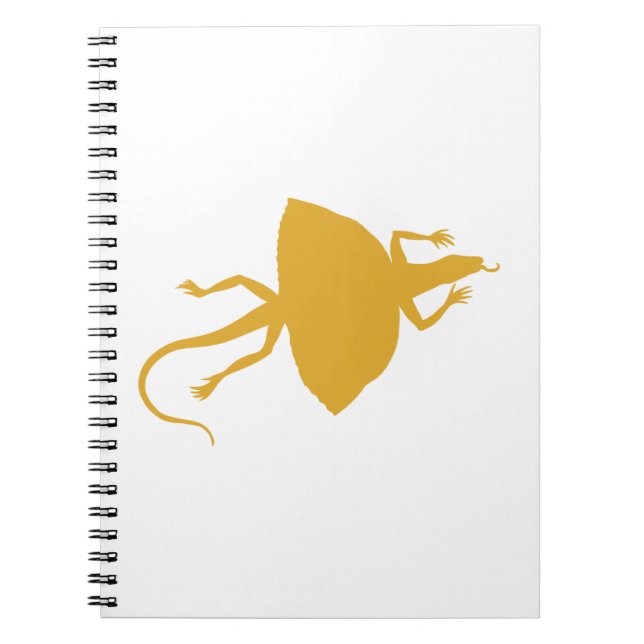 Yellow reptile notebook (Front)