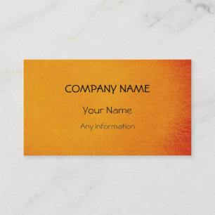 Yellow Retro Abstract Painting 4 Business Card