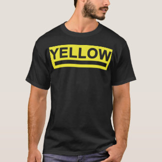 YELLOW retro green 70s friends T-Shirt