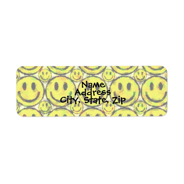 YELLOW RETURN ADDRESS LABEL (Front)