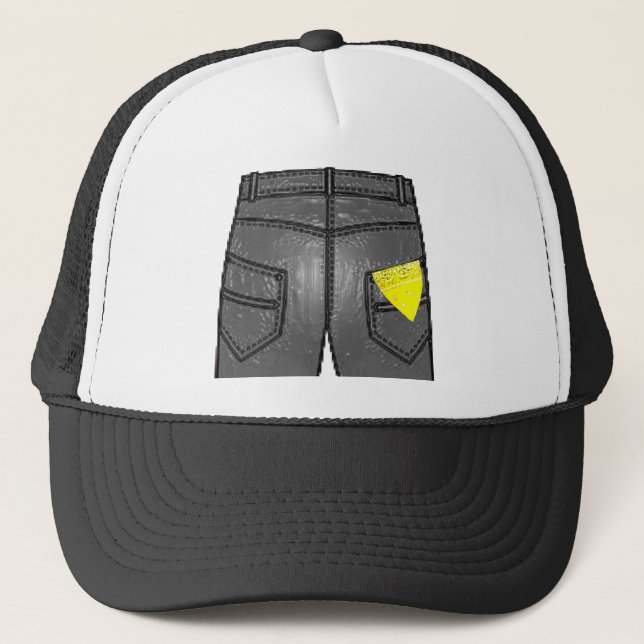 Yellow Right Hanky Trucker Hat (Front)