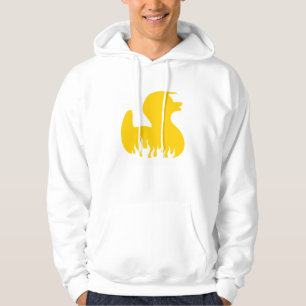 Yellow Rockabilly Duck Hoodie