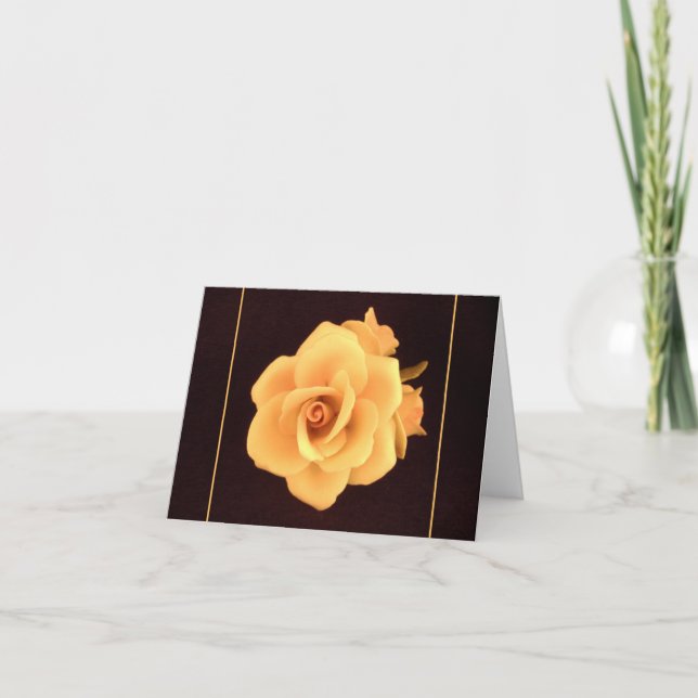 Yellow Rose, 2004 Photo. Card (Front)