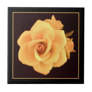 Yellow Rose, 2004 Photo. Ceramic Tile