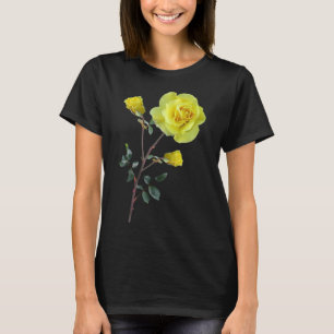 Yellow Rose Botanical for Women T-Shirt
