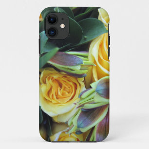 Yellow Rose Buds iPhone 11 Case