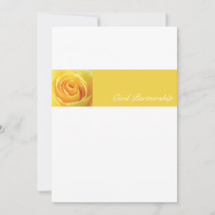 Yellow Rose - CP Invitation